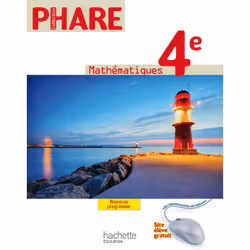 ISBN Phare Mathématiques 4e - Livre élève Format compact - Edition 2011, Éducatif, Français, 304 pages