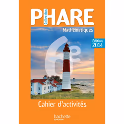 ISBN Cahier de Mathématiques Phare 6ème édition 2014, Éducatif, Français, 80 pages