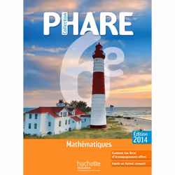 ISBN Phare mathématiques 6ème élève grand format - Edition 2014, Éducatif, Français, 288 pages