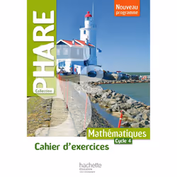 ISBN Cahier d'exercices Phare mathématiques cycle 4 / 5e - éd. 2016, Éducatif, Français, 80 pages