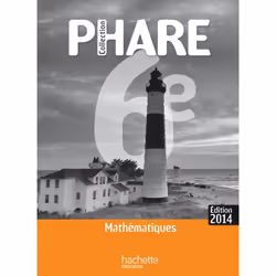 ISBN Phare Mathématiques 6ème livre professeur édition 2014, Éducatif, Français, 144 pages