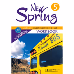 ISBN New Spring 5e LV1 - Anglais - Workbook - Edition 2007, Éducatif, Français, 128 pages