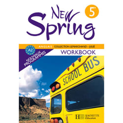 New Spring 5e LV1 - Anglais - Workbook - Edition 2007 - 9782011254719,000000 (Broché)