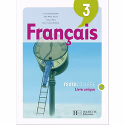 ISBN TextoCollège 3e - Français - Livre de l'élève - Edition 2008, Éducatif, Français, 448 pages