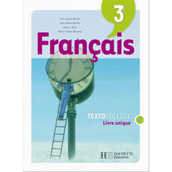 Français - 3ème - textocollège - livre de l'élève (édition 2008)