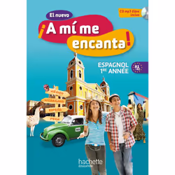 ISBN El nuevo ¡A mi me encanta! Espagnol 1re année (2012), Éducatif, Français, 176 pages