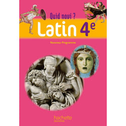 Quid novi? - Latin 4e - Livre élève - Edition 2011 (Broché)