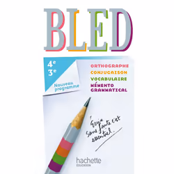 ISBN Bled Français 4e/3e - Livre élève - Edition 2012, Éducatif, Français, 272 pages