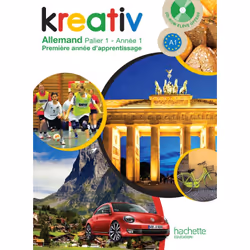 ISBN Kreativ allemand année 1 palier 1 - Livre de l'élève - édition 2013, Éducatif, Français, 160 pages