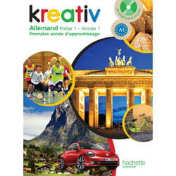 Kreativ allemand année 1 palier 1 - Livre de l'élève