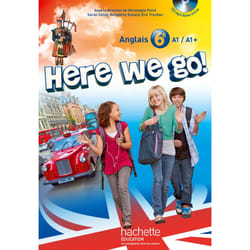 Here we go! anglais 6e - Livre de l'élève + CD audio élève inclus - Edition 2014 (Broché)