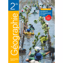 ISBN Géographie 2de grand format - Edition 2014, Éducatif, Français, 352 pages