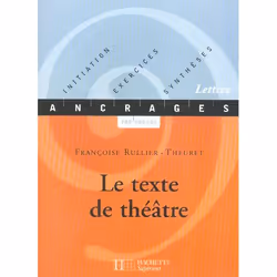 ISBN Le Texte De Theatre, Littérature, Français, Livre broché