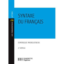 Syntaxe du français