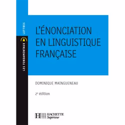ISBN L'Enonciation En Linguistique Francaise, Littérature, Français, Livre broché