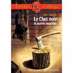 ISBN Bibliocollège - Le Chat noir et autres nouvelles, Edgar Allan Poe, Éducatif, Français, 128 pages