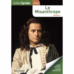 ISBN Bibliolycée - Le Misanthrope, Molière, Éducatif, Français, 224 pages