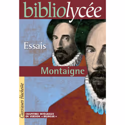 ISBN Bibliolycée - Essais, Montaigne, Éducatif, Français, 256 pages