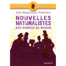 Bibliolycée - Nouvelles naturalistes des Soirées de Médan, Emile Zola, Guy de Maupassant, Joris-Karl (Poche)