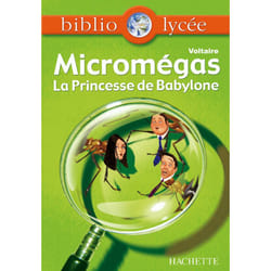 MICROMEGAS. LA PRINCESSE DE BABYLONE, Voltaire