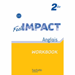 ISBN Full impact 2de - Workbook - Ed.2010, Éducatif, Français, 144 pages