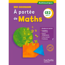 ISBN Le Nouvel A portée de maths CE2 - Livre élève - Ed. 2017, Éducatif, Français, 160 pages