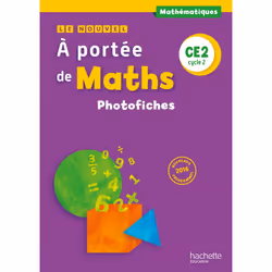 ISBN Le Nouvel A portée de maths CE2 - Photofiches - Ed. 2017, Éducatif, Français, 128 pages