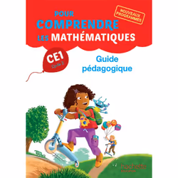 ISBN Pour comprendre les mathématiques CE1 - Guide pédagogique - Ed. 2016, Éducatif, Français, 240 pages