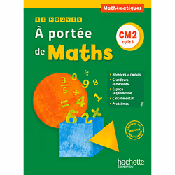 ISBN Le Nouvel A portée de maths CM2 - Livre élève - Ed. 2016, Éducatif, Français, 208 pages