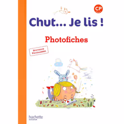 ISBN Chut... Je lis ! Méthode de lecture CP - Photofiches - Ed. 2016, Éducatif, Français, 112 pages