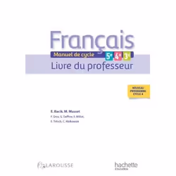ISBN Français 5e - 4e - 3e (cycle 4) - Livre professeur, Éducatif, Français, 336 pages