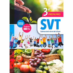 ISBN Sciences de la vie et de la Terre (SVT) 3e Prépa-Pro - Livre élève - Ed. 2017, Éducatif, Français, 144 pages