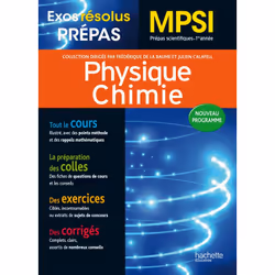 ISBN Exos Résolus - Prépas Physique-Chimie MPSI, Éducatif, Français, 672 pages