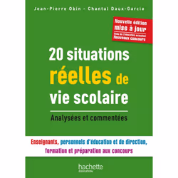 ISBN 20 Situations réelles de Vie Scolaire, Éducatif, Français, 272 pages