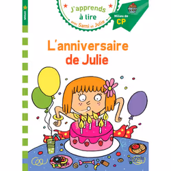 ISBN Sami et Julie CP Niveau 2 L'anniversaire de Julie, Éducatif, Français, 32 pages