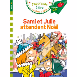 ISBN Sami et Julie CP Niveau 2 attendent Noël, Éducatif, Français, 32 pages