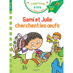 Sami et Julie CP Niveau 2 Sami et Julie cherchent les oeufs (Broché)