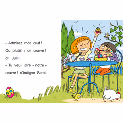 Sami et Julie CP Niveau 2 Sami et Julie cherchent les oeufs (Broché)
