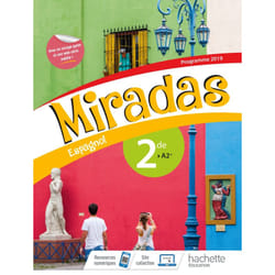 Miradas 2nde - Livre Élève - Ed. 2019 (Broché)