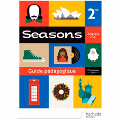 ISBN Seasons 2nde - Livre du professeur - Ed. 2019, Éducatif, Français, 146 pages