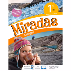 ISBN Miradas 1ère - Livre Élève - Ed. 2019, Éducatif, Français, 240 pages