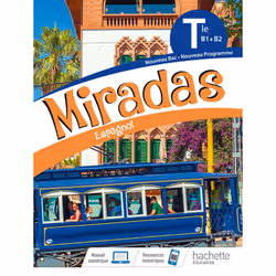 ISBN Miradas terminales - Livre Elève - Ed. 2020, Éducatif, Français, 288 pages
