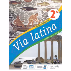 ISBN Via Latina Latin Option LCA 2de - Livre Elève - Ed. 2020, Éducatif, Français, 160 pages