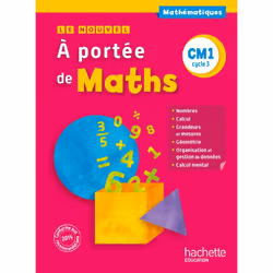 ISBN Le Nouvel A portée de maths CM1 - Livre élève - Ed. 2015, Éducatif, Français, 192 pages