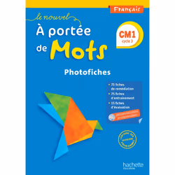 ISBN Le Nouvel A portée de mots - Français CM1 - Photofiches + CD - Ed. 2016, Éducatif, Français, 144 pages