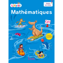 ISBN Litchi Mathématiques CE1 - Fichier élève - Ed. 2016, Éducatif, Français, 176 pages