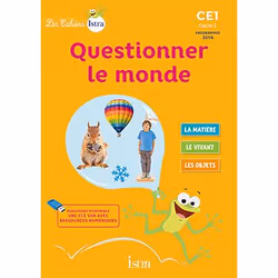 ISBN Les Cahiers Istra Questionner le monde CE1 - Elève - Ed. 2017, Éducatif, Français, 64 pages