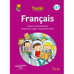 FRANCAIS CE1 TAOKI ET COMPAGNIE. EDITION 2020, Carlier Isabelle