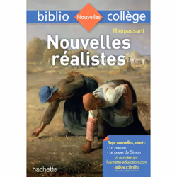 ISBN Bibliocollège - Nouvelles réalistes, Guy de Maupassant, Éducatif, Français, 128 pages