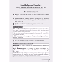 Bibliolycée - Zadig ou la Destinée, Voltaire